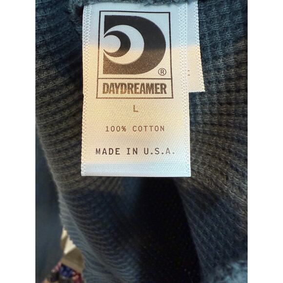 DAYDREAMER Tom Petty Damn The Torpedoes Raw Long-Sleeve Thermal Size large - Picture 7 of 8